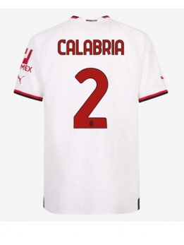 AC Milan Davide Calabria #2 Auswärtstrikot 2022-23 Kurzarm